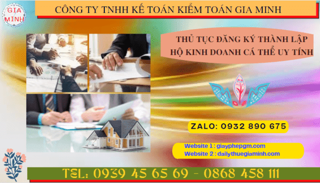 THỦ TỤC ĐĂNG KÝ THÀNH LẬP HỘ KINH DOANH CÁ THỂ TẠI BÌNH ĐỊNH UY TÍN 6 Dịch vụ tư vấn thành lập hộ kinh doanh cá thể tại Bình Định