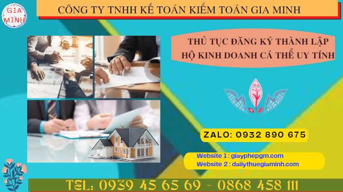 Dịch vụ tư vấn thành lập hộ kinh doanh cá thể tại Cà Mau