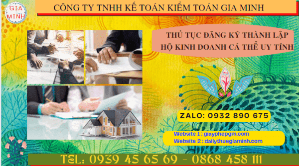 THỦ TỤC ĐĂNG KÝ THÀNH LẬP HỘ KINH DOANH CÁ THỂ TẠI ĐỒNG NAI UY TÍN 6 Dịch vụ tư vấn thành lập hộ kinh doanh cá thể tại Đồng Nai