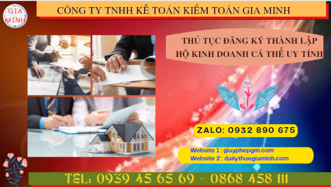 Dịch vụ tư vấn thành lập hộ kinh doanh cá thể tại Thái Nguyên