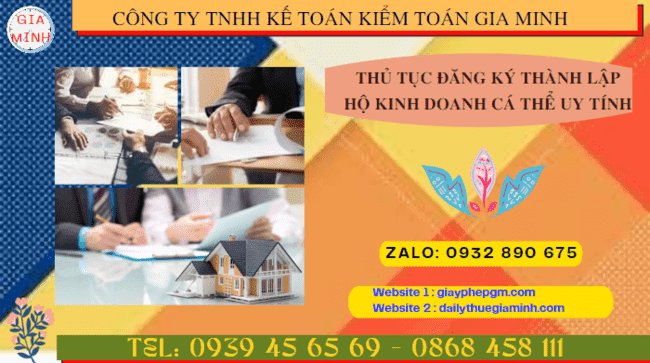 THỦ TỤC ĐĂNG KÝ THÀNH LẬP HỘ KINH DOANH CÁ THỂ TẠI THANH HÓA UY TÍN 6 Dịch vụ tư vấn thành lập hộ kinh doanh cá thể tại Thanh Hóa