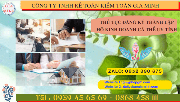 Dịch vụ tư vấn thành lập hộ kinh doanh cá thể tại Thành Phố Hà Nội