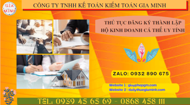 Dịch vụ tư vấn thành lập hộ kinh doanh cá thể tại TP Hồ Chí Minh