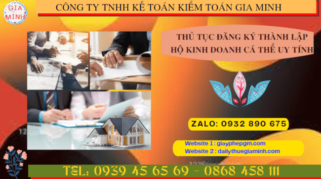 THỦ TỤC ĐĂNG KÝ THÀNH LẬP HỘ KINH DOANH CÁ THỂ TẠI TT HUẾ UY TÍN 6 Dịch vụ tư vấn thành lập hộ kinh doanh cá thể tại TT Huế