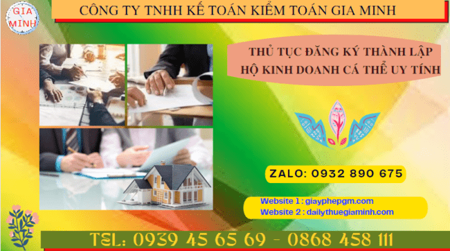 Thủ tục đăng ký thành lập hộ kinh doanh cá thể tại Vĩnh Long uy tín 6 Dịch vụ tư vấn thành lập hộ kinh doanh cá thể tại Vĩnh Long