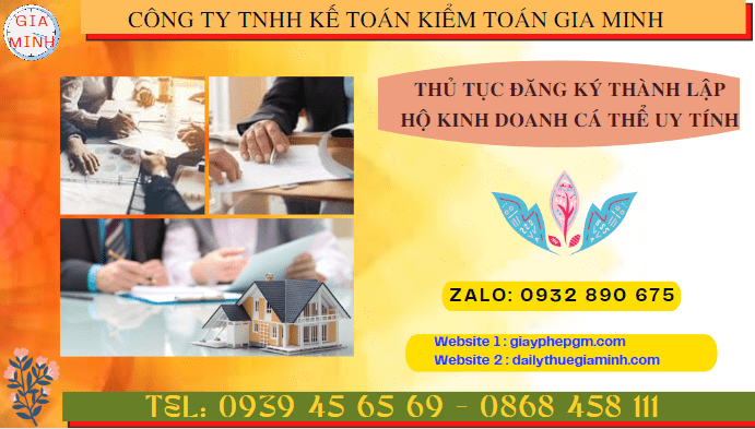 THỦ TỤC ĐĂNG KÝ THÀNH LẬP HỘ KINH DOANH CÁ THỂ TẠI VĨNH PHÚC UY TÍN 6 Dịch vụ tư vấn thành lập hộ kinh doanh cá thể tại Vĩnh Phúc