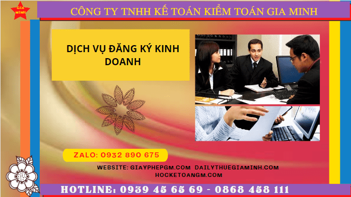 Hồ sơ đăng ký kinh doanh tại Bình Định