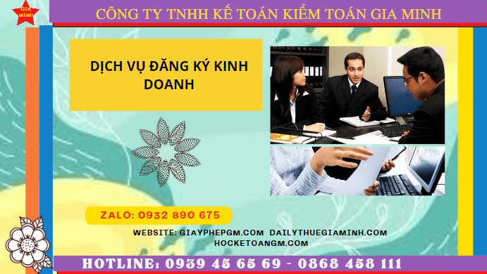 Hồ sơ đăng ký kinh doanh tại Thành phố Phủ Lý