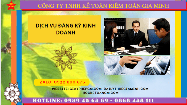 Hồ sơ đăng ký kinh doanh tại TP Hồ Chí Minh