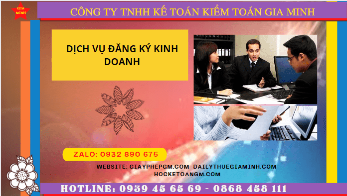 Dịch vụ đăng ký kinh doanh tại tuyên quang 6 Hồ sơ đăng ký kinh doanh tại Tuyên Quang