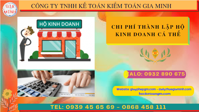 Hồ sơ để thành lập hộ kinh doanh tại Cà Mau 