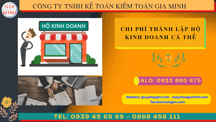 Chi phí thành lập hộ kinh doanh cá thể trọn gói tại Hoà Bình 6 Hồ sơ để thành lập hộ kinh doanh tại Hòa Bình