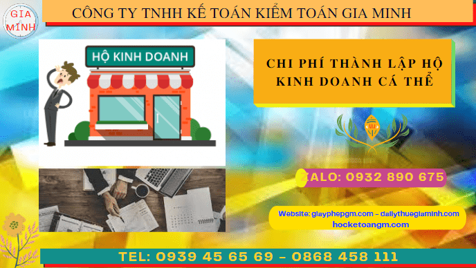 CHI PHÍ THÀNH LẬP HỘ KINH DOANH CÁ THỂ TRỌN GÓI TẠI KHÁNH HÒA 6 Hồ sơ để thành lập hộ kinh doanh tại Khánh Hòa