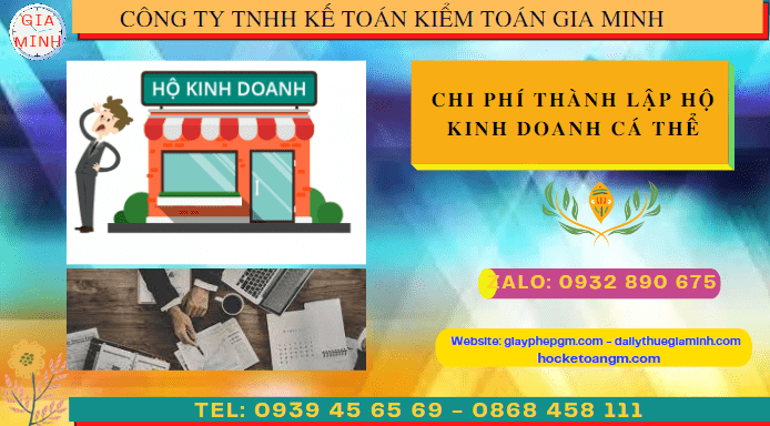 Chi phí thành lập hộ kinh doanh cá thể trọn gói tại Nam Định 6 Hồ sơ để thành lập hộ kinh doanh tại Nam Định