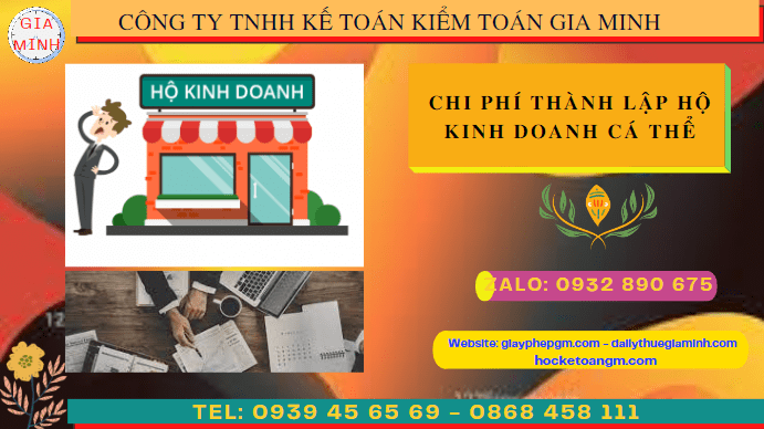 CHI PHÍ THÀNH LẬP HỘ KINH DOANH CÁ THỂ TRỌN GÓI TẠI NGHỆ AN 6 Hồ sơ để thành lập hộ kinh doanh tại Nghệ An