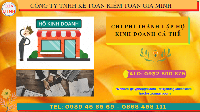 CHI PHÍ THÀNH LẬP HỘ KINH DOANH CÁ THỂ TRỌN GÓI TẠI NINH THUẬN 6 Hồ sơ để thành lập hộ kinh doanh tại Ninh Thuận
