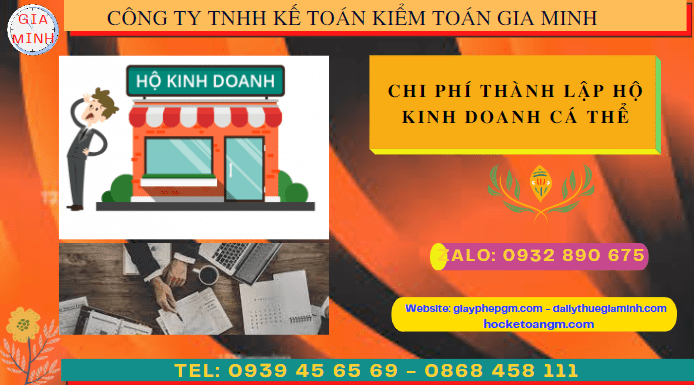 CHI PHÍ THÀNH LẬP HỘ KINH DOANH CÁ THỂ TRỌN GÓI TẠI PHÚ YÊN 6 Hồ sơ để thành lập hộ kinh doanh tại Phú Yên
