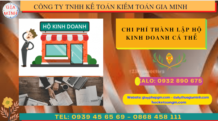 CHI PHÍ THÀNH LẬP HỘ KINH DOANH CÁ THỂ TRỌN GÓI TẠI QUẢNG NGÃI 6 Hồ sơ để thành lập hộ kinh doanh tại Quảng Ngãi