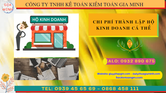 Chi phí thành lập hộ kinh doanh cá thể trọn gói tại Quảng Ninh 6 Hồ sơ để thành lập hộ kinh doanh tại Quảng Ninh