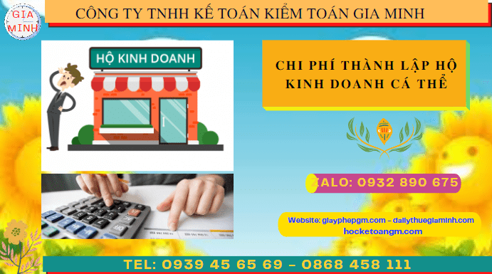 Chi phí thành lập hộ kinh doanh cá thể trọn gói tại thành phố đà nẵng 6 Hồ sơ để thành lập hộ kinh doanh tại Thành Phố Đà Nẵng