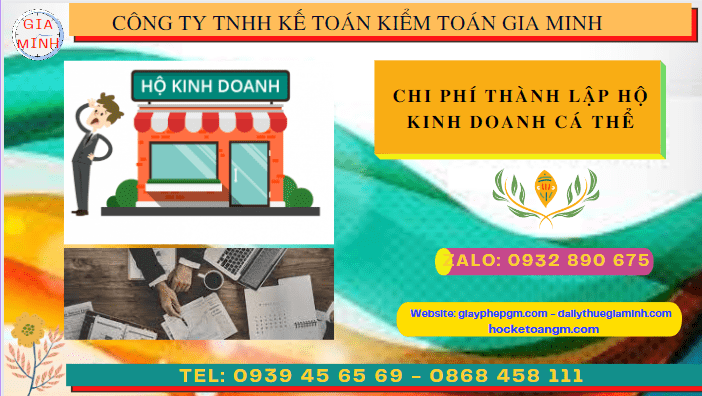 CHI PHÍ THÀNH LẬP HỘ KINH DOANH CÁ THỂ TRỌN GÓI TẠI THÀNH PHỐ HUẾ 6 Hồ sơ để thành lập hộ kinh doanh tại Thành Phố Huế