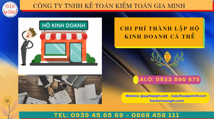 Chi phí thành lập hộ kinh doanh cá thể trọn gói tại Yên Bái 6 Hồ sơ để thành lập hộ kinh doanh tại Yên Bái