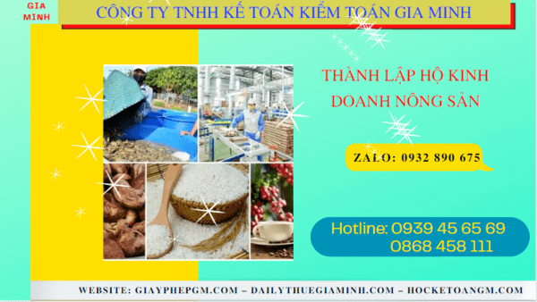 Thành lập hộ kinh doanh nông sản tại đắk nông 7 Hồ sơ thành lập hộ kinh doanh nông sản tại Đắk Nông
