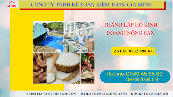 Thành lập hộ kinh doanh nông sản tại Quảng Bình - Dịch vụ nhanh chóng và uy tín 3 Hồ sơ thành lập hộ kinh doanh nông sản tại Quảng Bình
