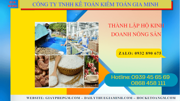 Thành lập hộ kinh doanh nông sản tại Quảng Trị 7 Hồ sơ thành lập hộ kinh doanh nông sản tại Quảng Trị