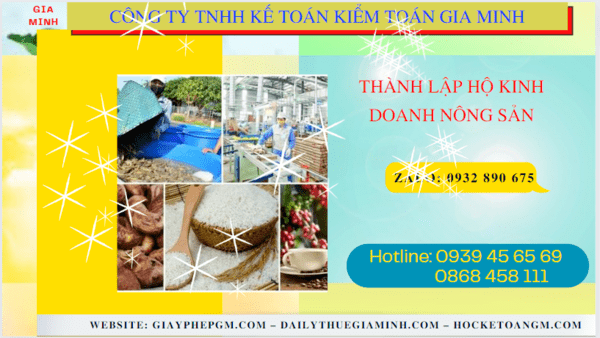 THÀNH LẬP HỘ KINH DOANH NÔNG SẢN TẠI TP HẢI PHÒNG 7 Hồ sơ thành lập hộ kinh doanh nông sản tại TP Hải Phòng