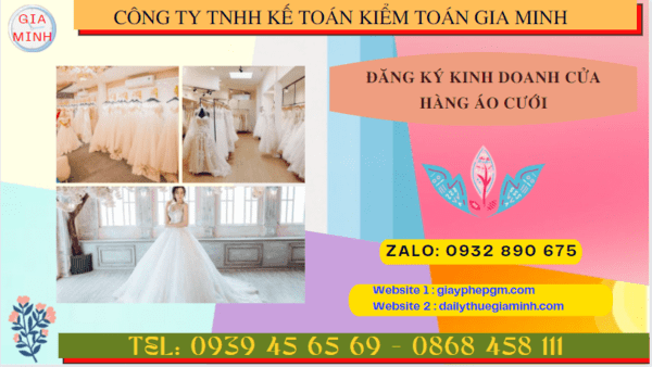 Đăng ký kinh doanh cửa hàng áo cưới tại bắc giang 4 Kinh nghiệm mở cửa hàng kinh doanh áo cưới năm 2022 ở Bắc Giang