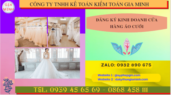 Đăng ký kinh doanh cửa hàng áo cưới tại bắc ninh 4 Kinh nghiệm mở cửa hàng kinh doanh áo cưới năm 2022 ở Bắc Ninh