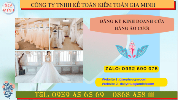 Đăng ký kinh doanh cửa hàng áo cưới tại Bình Phước 4 Kinh nghiệm mở cửa hàng kinh doanh áo cưới năm 2024 ở Bình Phước