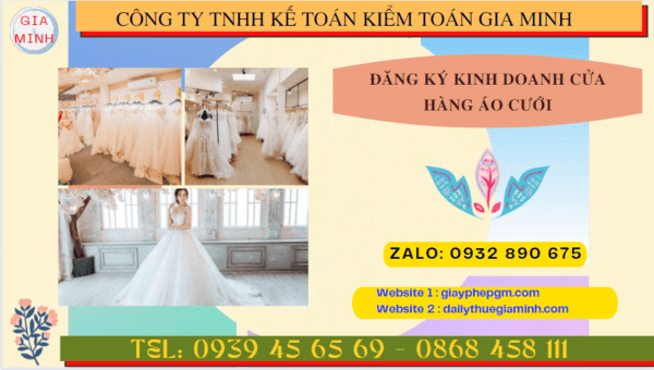 ĐĂNG KÝ KINH DOANH CỬA HÀNG ÁO CƯỚI TẠI ĐỒNG THÁP 4 Kinh nghiệm mở cửa hàng kinh doanh áo cưới năm 2024 ở Đồng Tháp