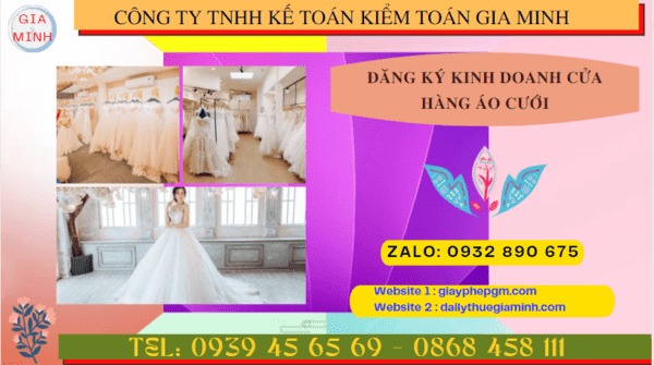 ĐĂNG KÝ KINH DOANH CỬA HÀNG ÁO CƯỚI TẠI HÀ GIANG 4 Kinh nghiệm mở cửa hàng kinh doanh áo cưới năm 2024 ở Hà Giang