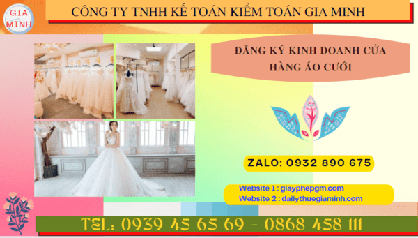 Đăng ký kinh doanh cửa hàng áo cưới tại hà tĩnh 4 Kinh nghiệm mở cửa hàng kinh doanh áo cưới năm 2022 ở Hà Tĩnh