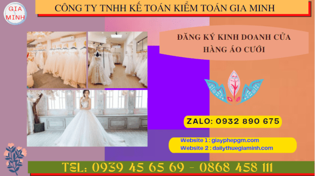 ĐĂNG KÝ KINH DOANH CỬA HÀNG ÁO CƯỚI TẠI HẬU GIANG 4 Kinh nghiệm mở cửa hàng kinh doanh áo cưới năm 2024 ở Hậu Giang