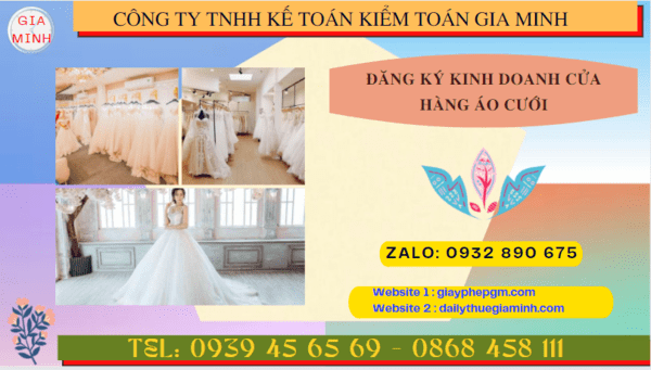 Kinh nghiệm mở cửa hàng kinh doanh áo cưới năm 2024 ở Hòa Bình