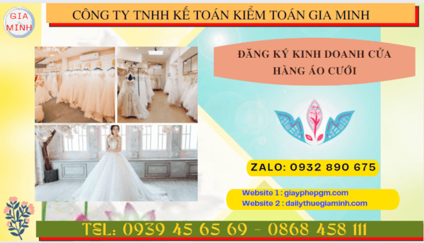 Đăng ký kinh doanh cửa hành áo cưới tại Hưng Yên 4 Kinh nghiệm mở cửa hàng kinh doanh áo cưới năm 2024 ở Hưng Yên