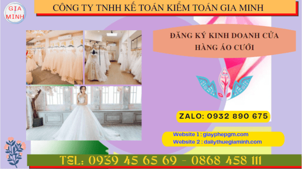 ĐĂNG KÝ KINH DOANH CỬA HÀNG ÁO CƯỚI TẠI KHÁNH HÒA 4 Kinh nghiệm mở cửa hàng kinh doanh áo cưới năm 2024 ở Khánh Hòa