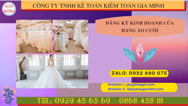 Đăng ký kinh doanh cửa hàng áo cưới tại quảng trị 4 Kinh nghiệm mở cửa hàng kinh doanh áo cưới năm 2022 ở Quảng Trị