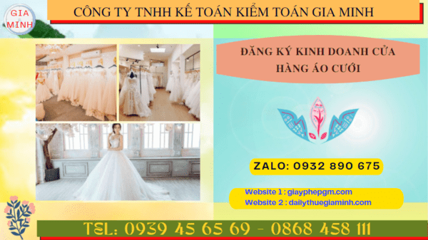 ĐĂNG KÝ KINH DOANH CỬA HÀNG ÁO CƯỚI TẠI SÓC TRĂNG 4 Kinh nghiệm mở cửa hàng kinh doanh áo cưới năm 2022 ở Sóc Trăng