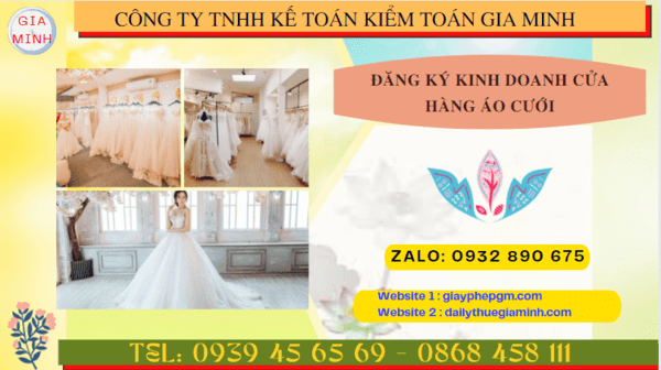 Đăng ký kinh doanh cửa hàng áo cưới tại Thành Phố Đà Nẵng 3 Kinh nghiệm mở cửa hàng kinh doanh áo cưới năm 2024 ở Thành Phố Đà Nẵng
