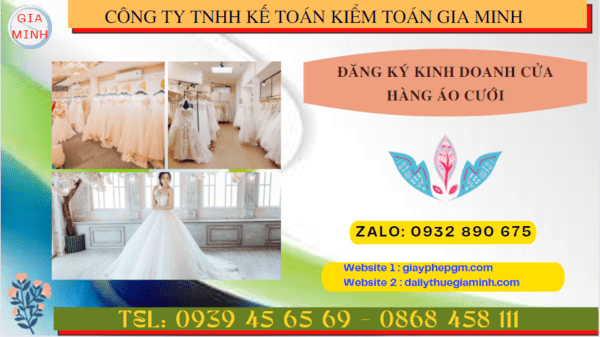 Đăng ký kinh doanh cửa hàng áo cưới tại Thành Phố Hà Nội 7 Kinh nghiệm mở cửa hàng kinh doanh áo cưới năm 2024 ở Thành Phố Hà Nội