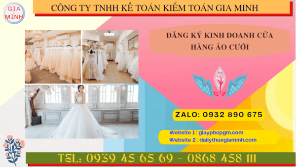 Kinh nghiệm đăng ký kinh doanh cửa hàng áo cưới tại Thành Phố Huế 4 Kinh nghiệm mở cửa hàng kinh doanh áo cưới năm 2022 ở Thành Phố Huế