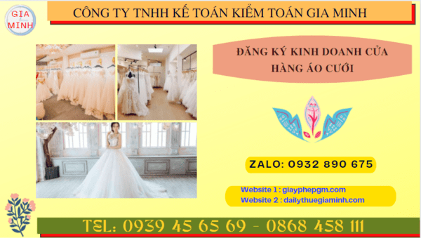 Kinh nghiệm đăng ký kinh doanh cửa hàng áo cưới tại Hưng Yên 4 Chi tiết kinh nghiệm đăng ký kinh doanh cửa hàng áo cưới tại hưng yên