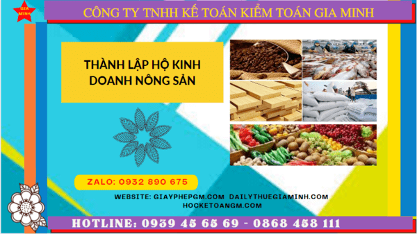Thành lập hộ kinh doanh nông sản tại bình phước 12 Quy trình thành lập hộ kinh doanh nông sản tại Bình Phước