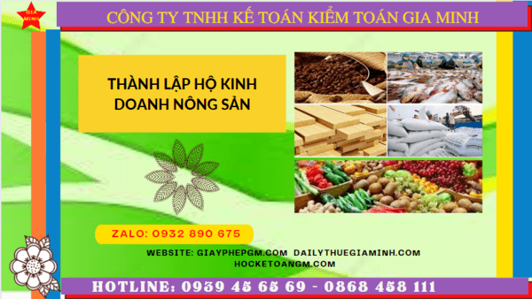 Thành lập hộ kinh doanh nông sản tại Khánh Hoà 12 Quy trình thành lập hộ kinh doanh nông sản tại Khánh Hòa