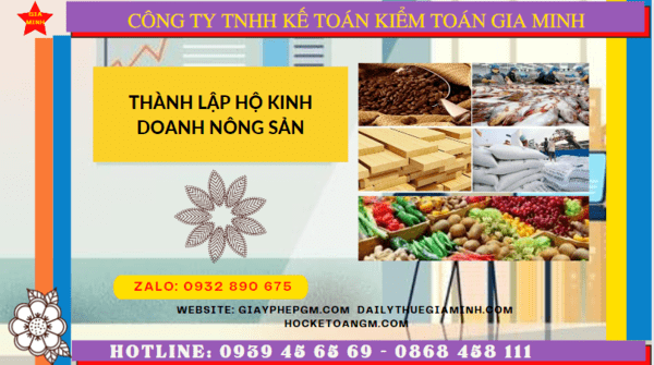Thành lập hộ kinh doanh nông sản tại kon tum 12 Quy trình thành lập hộ kinh doanh nông sản tại Kon Tum
