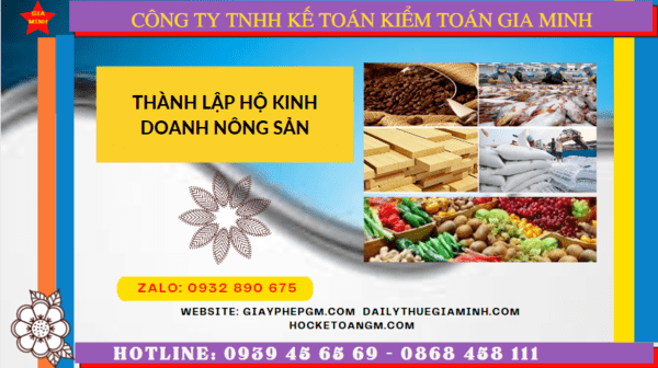 Thành lập hộ kinh doanh nông sản tại Thành phố Đà Nẵng 12 Quy trình thành lập hộ kinh doanh nông sản tại Thành Phố Đà Nẵng